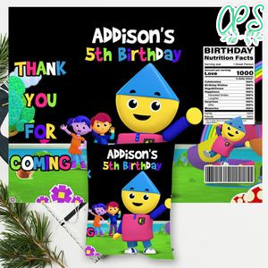 Charlie's Colorforms City Chip Bag Digital File Printable Instant Download