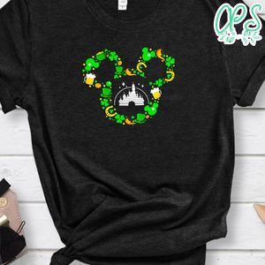 St Patrick’s Day Mickey Mouse Disney PNG file template