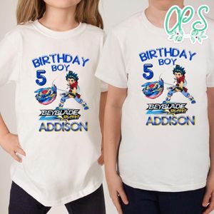 Beyblade Birthday Boy Cute Shirt for Kid