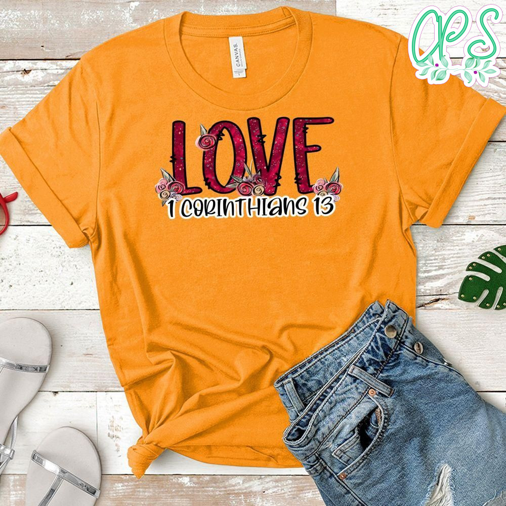 Love 1 Corinthians 13 Valentines Day PNG file template