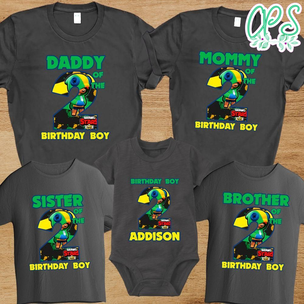 Brawl Star Family Trip Vacation T-Shirt