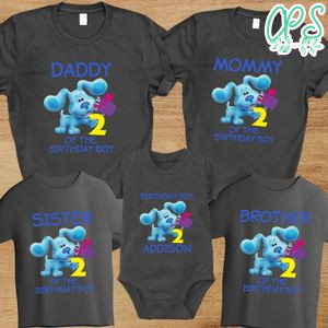 Blue's Clues Birthday Family Vacation PNG file template