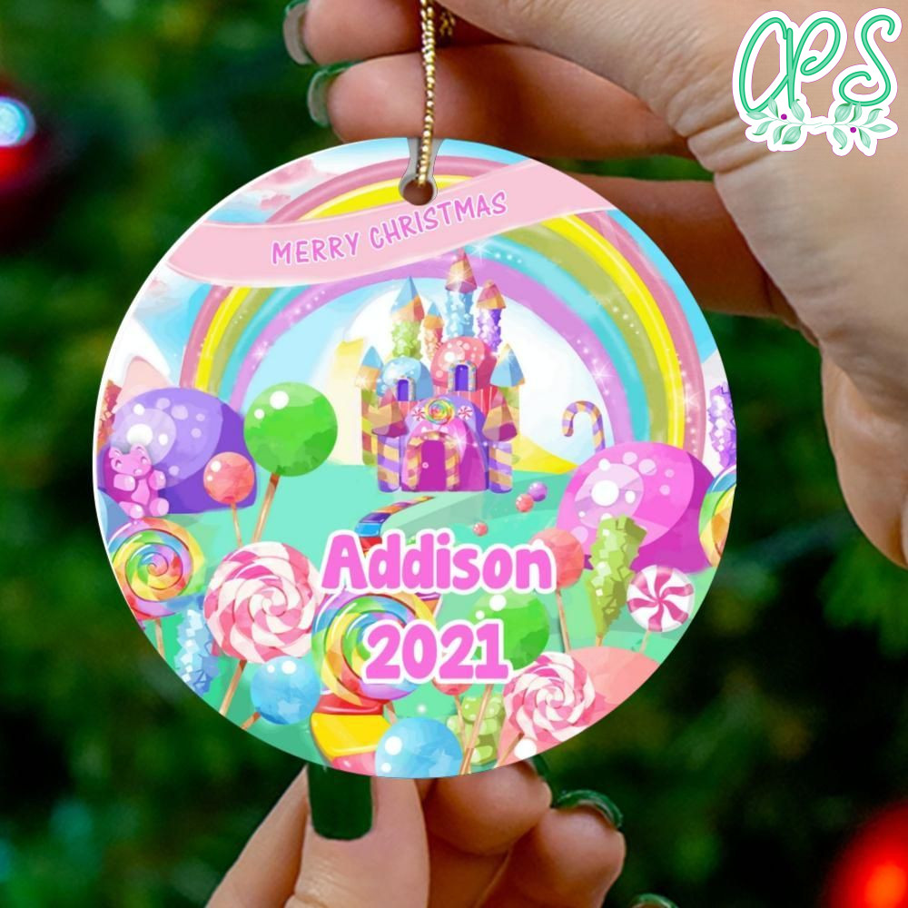 Candyland Christmas Ornament Gift