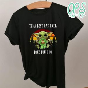 Yoda Best Dad Father's Day T-Shirt