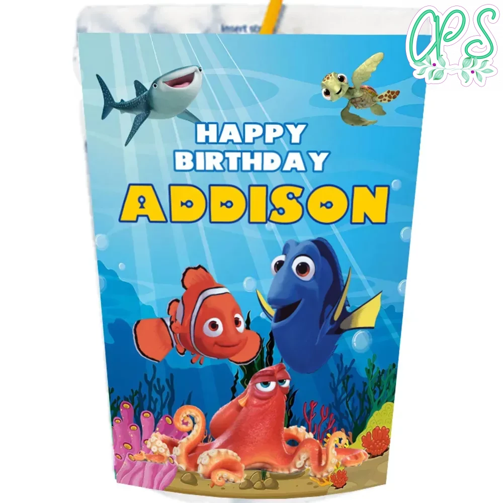 Finding Dory Nemo Capri Sun Labels Digital File Printable ...