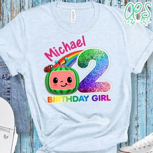 Cocomelon Birthday Shirt for Girl