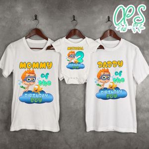 Bubble guppies Birthday Family Matching Party Shirts