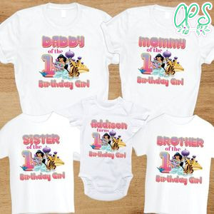 Jasmine Birthday Family Trip Vacation PNG file template