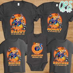 Girl Space jam Birthday Family Trip Vacation PNG file template