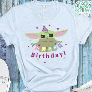 Baby Yoda Toddler Birthday PNG file template
