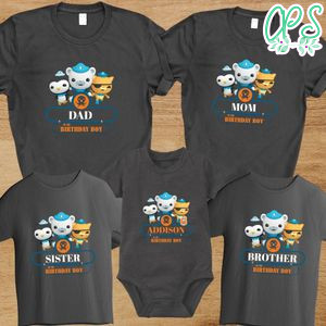 Octonauts Birthday Family Trip Vacation PNG file template