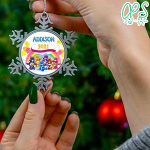 Care Bear Pewter Snowflake Ornament Gift