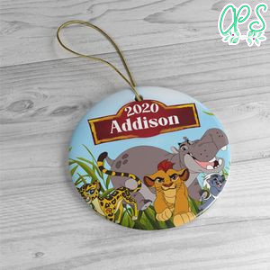 Lion King Christmas Acrylic Ornament Gift