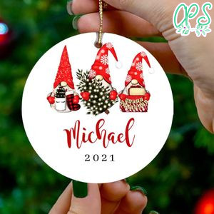 Gnome Christmas Ornament Gift