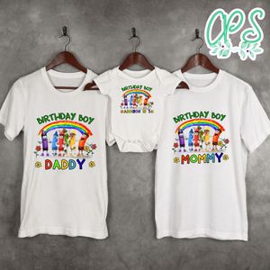 Custom Crayon Inspired Birthday Party Shirt for your family