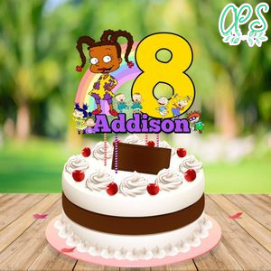 Susie Rugrats Birthday Cake Topper Template Printable Instant Download