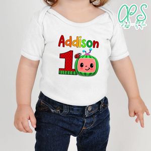 Cocomelon First Birthday bodysuit