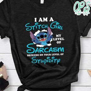 I'm A Stitch Girl Cute Disney Shirts