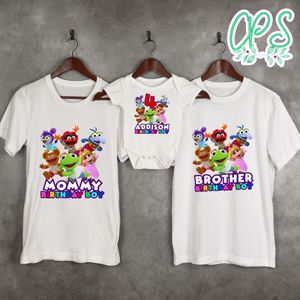Muppet Babies Birthday Family Matching Party Shirts
