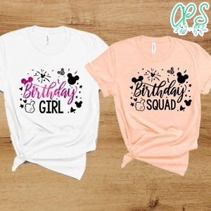 Disney Mickey Birthday Squad Party PNG file template