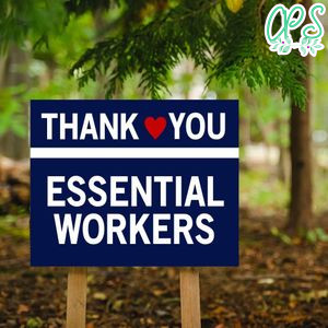 Essential Workers Appreciation Sign Printable Instant Download