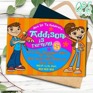 Maya and Miguel Invitation Customizable template Instant Download