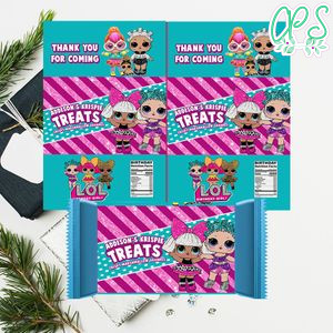 Lol Surprise Doll Rice Krispie Treat Digital File Printable Instant Download