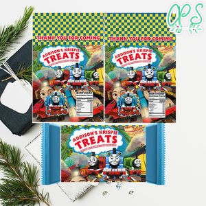 Thomas Train and Friends Rice Krispie Treat Digital File Printable Instant Download