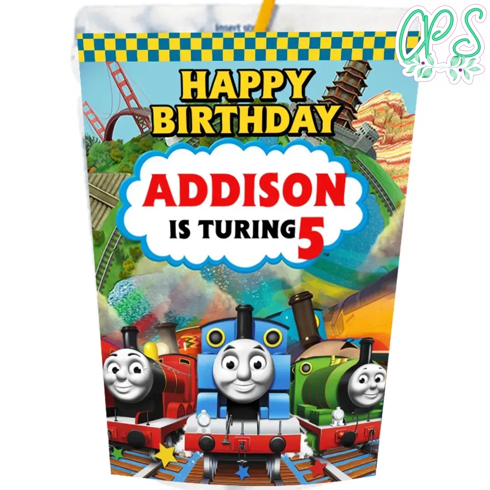 Thomas Train and Friends Capri Sun Birthday Labels Digital File ...