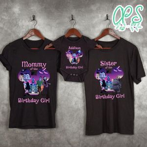 Disney Vampirina Birthday Family Matching Party Shirts