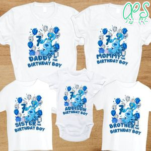 Blue's clues Family Birthday T-Shirt