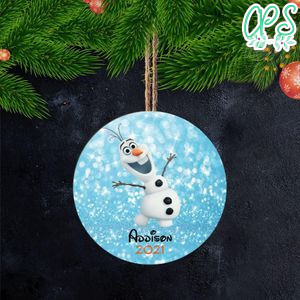 Olaf Disney Frozen 2 Christmas Wood Ornament Gift