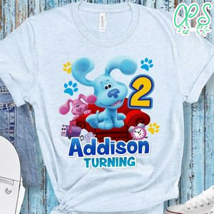 Blue's Clue Toddler Birthday PNG file template