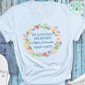 In Loving Memory Custom Funeral T-Shirt