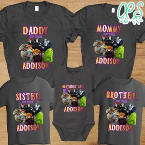 Hotel Transylvania Family Matching Party Shirts