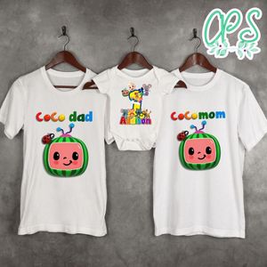 Custom Cocomelon Inspired First Birthday Party Shirt for your family