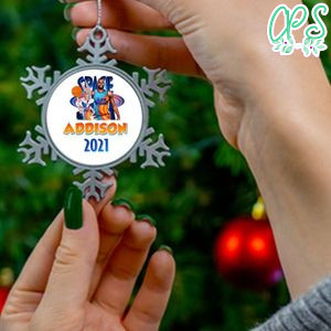 Space jam 2 Pewter Snowflake Ornament Gift