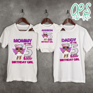 African Lol surprise birthday shirts - Lol Doll Family Matching Shirts