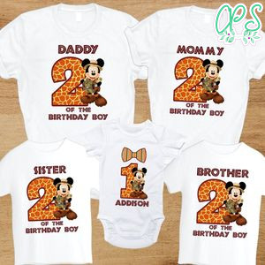 Animal Kingdom Birthday Family Trip Vacation PNG file template