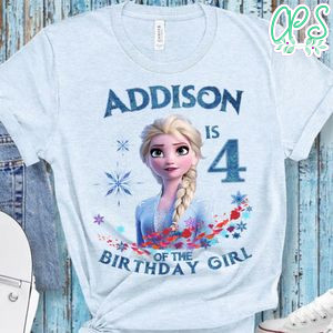Disney Frozen Elsa Birthday Shirts