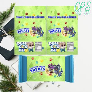 Puppy Dog Pals Rice Krispie Treat Digital File Printable Instant Download