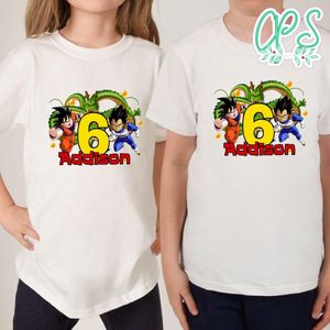 Custom Dragon Ball Z Birthday Shirt for Kid