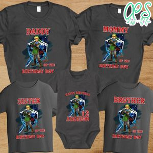 Legend of Zelda Birthday Family PNG file template