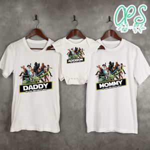Custom Star Wars Inspired Birthday Party Shirt for your family