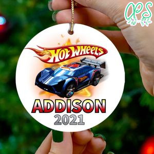 Hot Wheels Christmas Ornament Gift