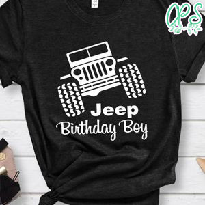 Jeep Birthday Boy Custom Name PNG file template