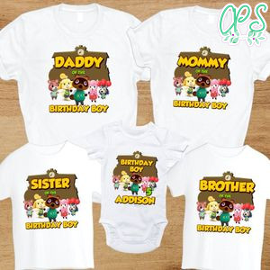 Animal crossing Family Trip Vacation T-Shirt