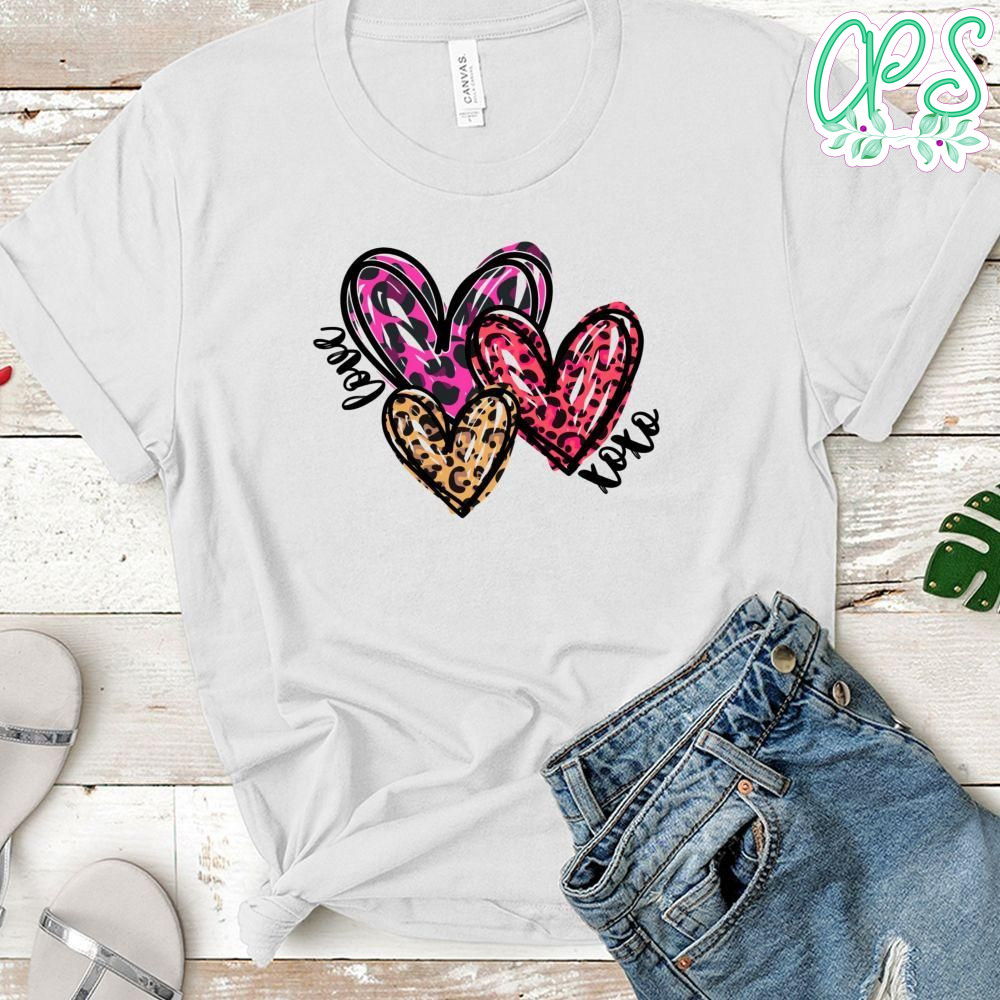 Valentines Day Hearts PNG file template