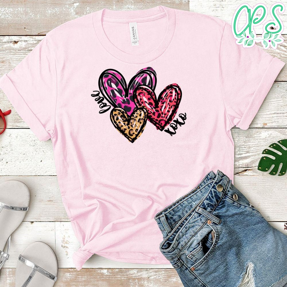 Valentines Day Hearts PNG file template