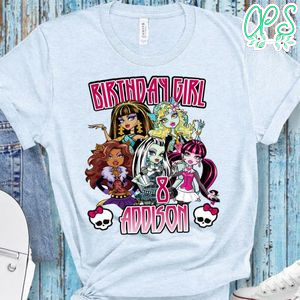 monster high birthday shirt